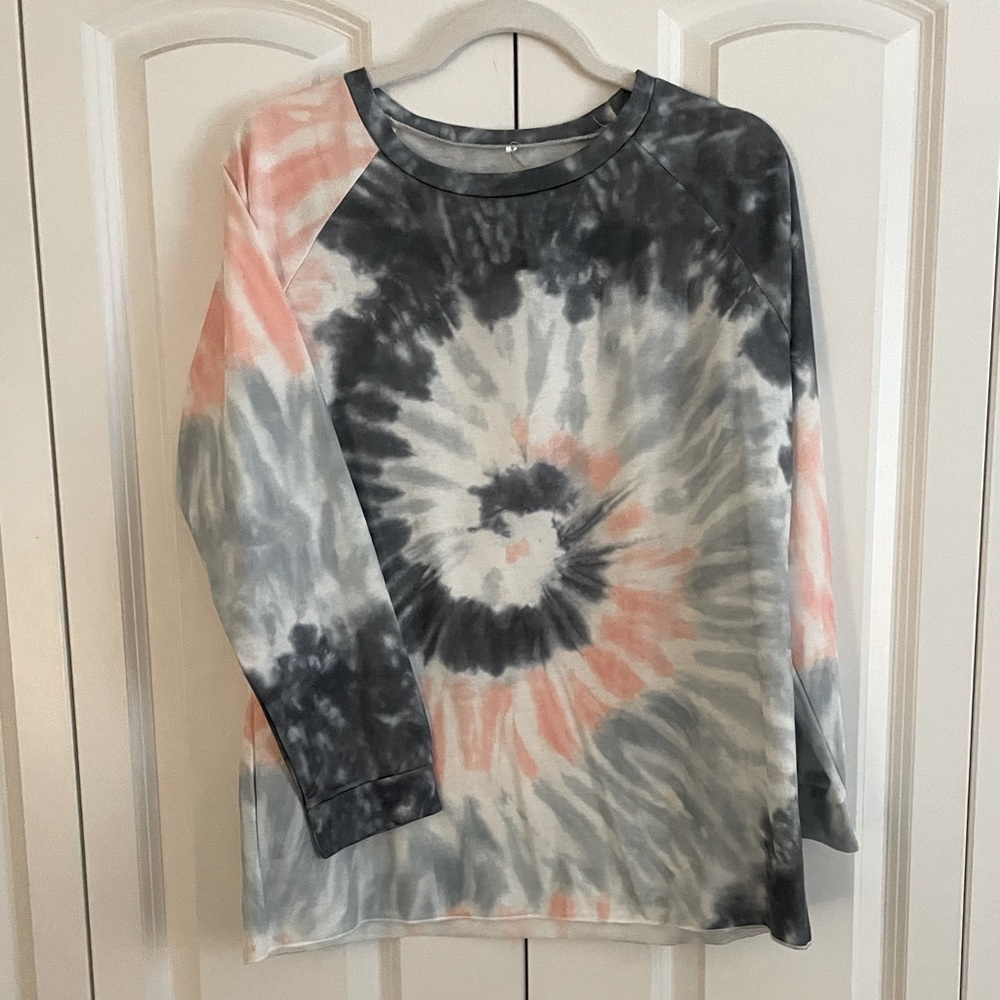 Tie-Dye, Long-Sleeve Shirt